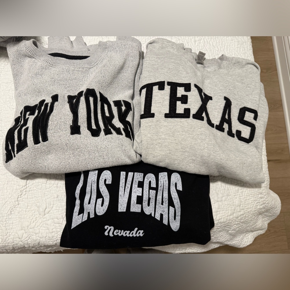 State creeks size large (set of 3)